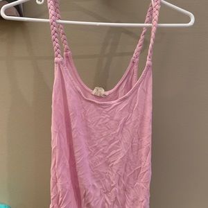Girls pink tank top